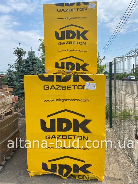 Газобетон UDK Block 400 300/200/600 Стіновий gazobeton-udk-1 фото